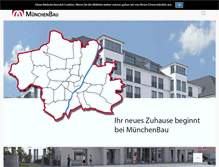 Tablet Screenshot of muenchenbau.com